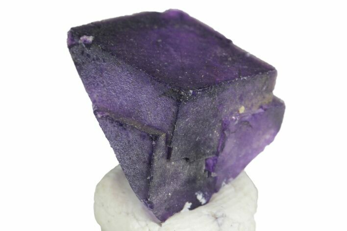 Cubic Purple Fluorite Crystal - China #166161